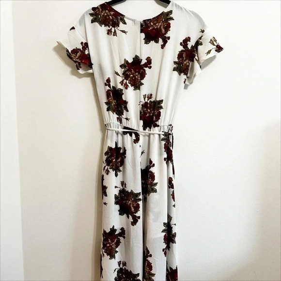 High Low Floral Romper Dress - Women’s Size Small - Picture 5 of 9